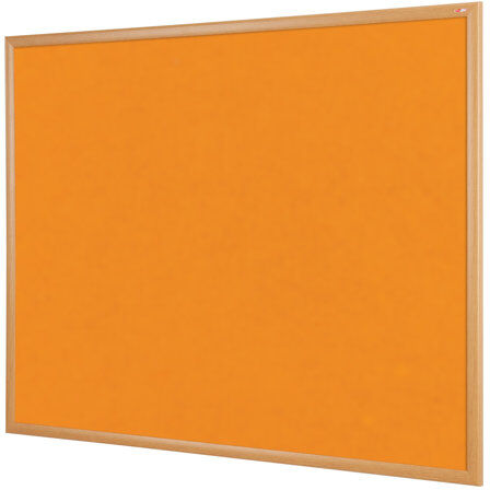 Symple Stuff Wall Mounted Bulletin Board Symple Stuff Size: 90cm H x 120cm W, Colour: Orange Loop Nylon  - Size: 120cm H x 150cm W Symple Stuff Wall Mounted Bulletin Board Symple Stuff Size: 90cm H x 120cm W, Colour: Orange Loop Nylon  - Size: 120cm H x 150cm W