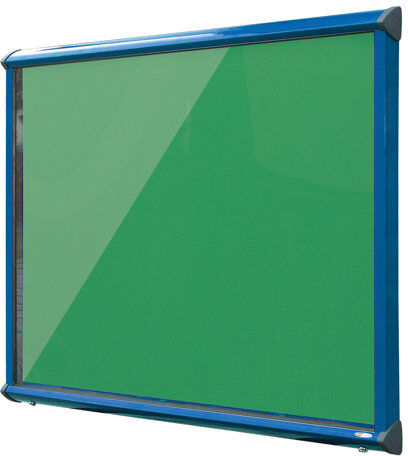 Symple Stuff Exterior Wall Mounted Bulletin Board Symple Stuff Size: 75cm H x 53.7cm W, Frame Finish: Blue, Colour: Quince  - Size: 75cm H x 53.7cm W Symple Stuff Exterior Wall Mounted Bulletin Board Symple Stuff Size: 75cm H x 53.7cm W, Frame Finish: Blue, Colour: Quince  - Size: 75cm H x 53.7cm W