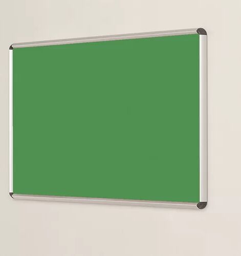 Symple Stuff Wall Mounted Bulletin Board Symple Stuff Size: 120cm H x 180cm W, Frame Finish: Aluminium, Colour: Quince  - Size: 120cm H x 180cm W