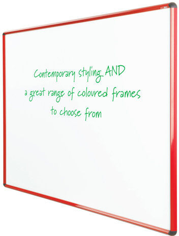 Symple Stuff Wall Mounted Whiteboard Symple Stuff Size: 120cm H x 180cm W, Colour: Red  - Size: 120cm H x 180cm W Symple Stuff Wall Mounted Whiteboard Symple Stuff Size: 120cm H x 180cm W, Colour: Red  - Size: 120cm H x 180cm W
