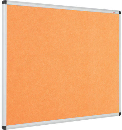 Symple Stuff Aluminium Framed Resist-a-Flame Bulletin Board Symple Stuff Size: 120cm H x 180cm W, Finish: Orange  - Size: 120cm H x 120cm W Symple Stuff Aluminium Framed Resist-a-Flame Bulletin Board Symple Stuff Size: 120cm H x 180cm W, Finish: Orange  - Size: 120cm H x 120cm W