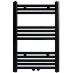 Belfry Heating Waylon Vertical Flat Panel Towel Rail Black 764mm H x 500mm W x 22mm D