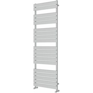 Belfry Bathroom Bathroom Flat Panel Heated Towel Rail Radiator Warmer Chrome 180cm H x 60cm W x 6.2cm D