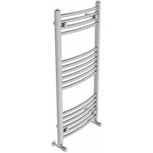 Belfry Heating Cano Curved Heated Towel Rail Radiator Bathroom Ladder Warmer Chrome 100cm H x 50cm W x 5.2cm D
