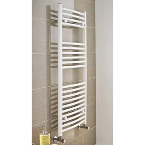 K-Rad Vertical Curved Towel Rail gray 100.0 H x 6.0 D cm