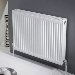 K-Rad Kompact Horizontal Standard Radiator gray/white 70.0 H x 40.0 W x 50.0 D cm