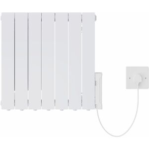 Ebern Designs Saheli Electric Wall Mounted Space Heater White 57.5cm H x 61.5cm W x 8cm D