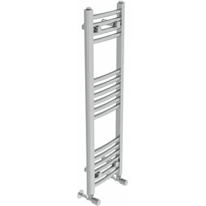 Belfry Heating Cano Curved Heated Towel Rail Radiator Bathroom Ladder Warmer Chrome 100cm H x 30cm W x 3.4cm D