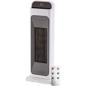Belfry Heating Burch PTC 2000 Watt Electric Fan Tower Heater 56cm H X 21.5cm W X 13.7cm D Belfry Heating Burch PTC 2000 Watt Electric Fan Tower Heater 56cm H X 21.5cm W X 13.7cm D