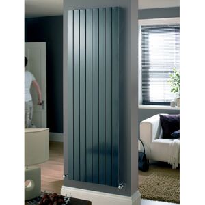Belfry Heating Andrew Vertical Designer Radiator Anthracite 120 cm H x 59.5 cm W x 7.1 cm D Belfry Heating Andrew Vertical Designer Radiator Anthracite 120 cm H x 59.5 cm W x 7.1 cm D