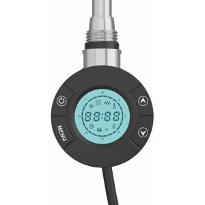 Belfry Bathroom Smart Wifi Thermostatic Electric Heating Element For Heated Towel Rail Radiator 600W Black Belfry Bathroom Smart Wifi Thermostatic Electric Heating Element For Heated Towel Rail Radiator 600W Black