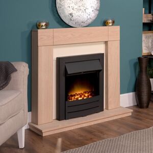 Adam Colorado Electric Inset Fire Black 59.3cm H X 50.7cm W X 14.8cm D Adam Colorado Electric Inset Fire Black 59.3cm H X 50.7cm W X 14.8cm D