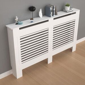 ClassicLiving Abbi Extra Large Radiator Cover White 101.5cm H x 172cm W x 19cm D ClassicLiving Abbi Extra Large Radiator Cover White 101.5cm H x 172cm W x 19cm D