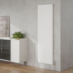Belfry Heating Valda Vertical Traditional 2 Column Designer Radiator White 180cm H x 56cm W Belfry Heating Valda Vertical Traditional 2 Column Designer Radiator White 180cm H x 56cm W