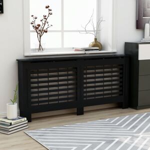 Belfry Heating Loren Radiator Cover Black 81cm H x 172cm W x 19cm D Belfry Heating Loren Radiator Cover Black 81cm H x 172cm W x 19cm D