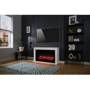 Suncrest Lumley-Ambience Electric Fireplace Suite Paint 67.5cm H X 121.5cm W X 33cm D Suncrest Lumley-Ambience Electric Fireplace Suite Paint 67.5cm H X 121.5cm W X 33cm D