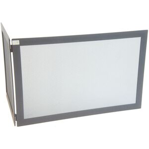 Belfry Heating Lucien 2 Panel Iron Fireplace Screen Black 45cm H x 60cm W x 35cm D Belfry Heating Lucien 2 Panel Iron Fireplace Screen Black 45cm H x 60cm W x 35cm D