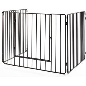 Belfry Heating Destini 3 Panel Steel Fireplace Screen Black 76cm H X 91.5cm W X 71cm D Belfry Heating Destini 3 Panel Steel Fireplace Screen Black 76cm H X 91.5cm W X 71cm D