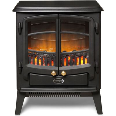 Dimplex Tango Optiflame Electric Fire Stove with 2kW heater, 44 cm W Black 54.7cm H X 44cm W X 29.5cm D Dimplex Tango Optiflame Electric Fire Stove with 2kW heater, 44 cm W Black 54.7cm H X 44cm W X 29.5cm D