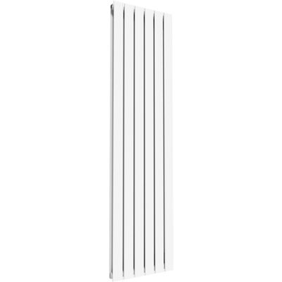 Belfry Heating Chasity Vertical Flat Panel Radiator White 160cm H x 45.2cm W x 6.1cm D Belfry Heating Chasity Vertical Flat Panel Radiator White 160cm H x 45.2cm W x 6.1cm D