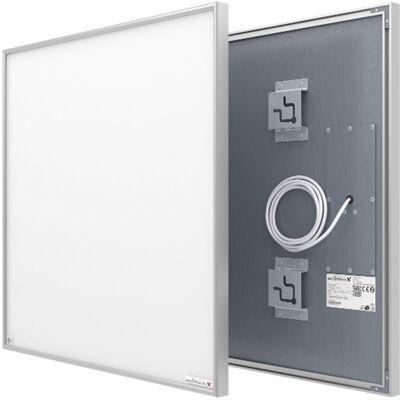 ENER-J ENER J Infrared Panel Heater 600x600 White 360W 59.5cm H X 59.5cm W X 59.5cm D ENER-J ENER J Infrared Panel Heater 600x600 White 360W 59.5cm H X 59.5cm W X 59.5cm D