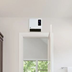 Warmlite Digital 2 KW Wall Mounted Down Flow Heater with Remote Control and Turbo Fan 15.8 H x 26.5 W x 28.5 D cm