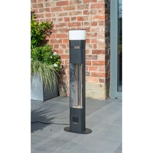 Kettler Kalos Ibiza Floor Standing Electric Heater with Led and Speaker (1800W) black 109.0 H x 32.0 W x 20.0 D cm