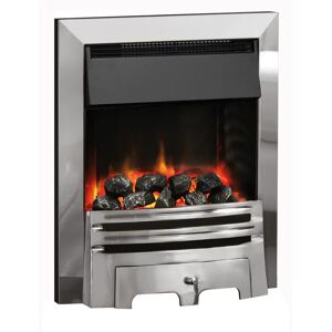 Belfry Heating Zion Electric Inset Fire gray 59.6 H x 49.5 W x 16.5 D cm