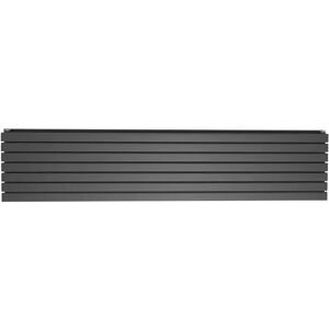 Belfry Heating Kinsley Horizontal Flat Panel Radiator gray 4.76 H x 12.0 W x 0.58 D cm