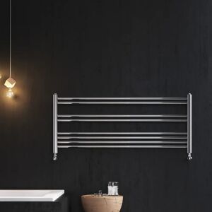 Belfry Heating Winders Horizontal Straight Towel Rail gray 500.0 H x 1180.0 W x 30.0 D cm