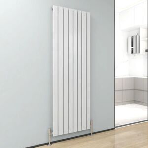 Belfry Heating Bonilla Vertical Flat Panel Radiator white 180.0 H x 54.4 W x 5.8 D cm