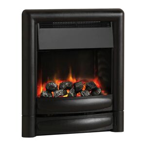 Belfry Heating Emerson Illusion Electric Inset Fire black 59.6 H x 49.5 W x 14.5 D cm