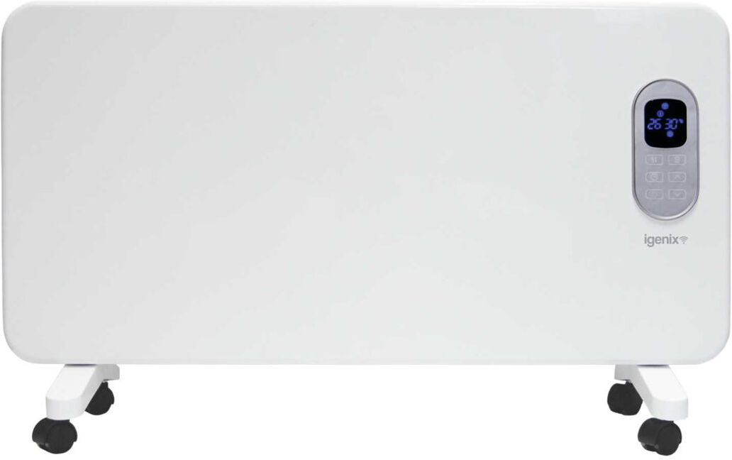 Igenix Smart Panel Heater White 43cm H X 92cm W X 24cm D