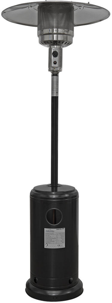 Belfry Heating Davina Propane Patio Heater Black 220cm H X 85cm W X 85cm D