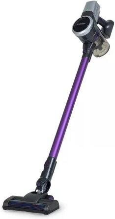 Klarstein Cleanbutler 4G Bagless Upright Vacuum Cleaner Klarstein Colour: Violet  - Size: 81cm H X 38cm W X 29cm D