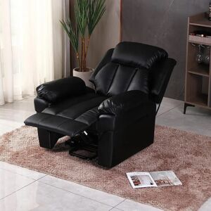 Rosalind Wheeler Electric Heated Recliner Full Body Massage 114.0 H x 76.0 W x 86.0 D cm