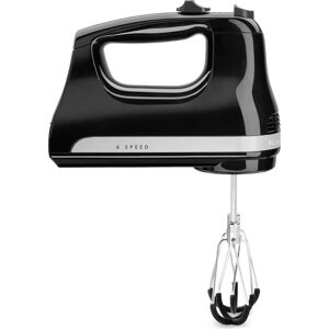 KitchenAid 6 Speed Hand Mixer With Flex Edge Beaters black 15.2 H x 20.3 W x 5.0 D cm