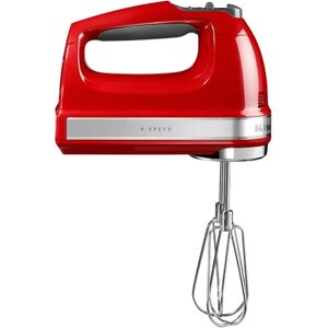 KitchenAid 9 Speed Hand Mixer red 15.0 H x 8.0 W x 20.0 D cm