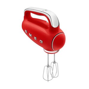 Smeg 50s Style Retro Hand Mixer In White 9 Speed Hand Mixer red 17.1 H x 10.0 W x 22.1 D cm