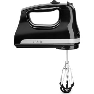 KitchenAid 6 Speed Hand Mixer With Flex Edge Beaters black 15.2 H x 20.3 W x 5.0 D cm