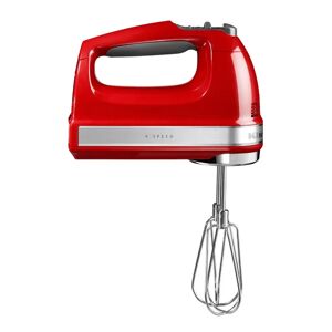 KitchenAid 9 Speed Hand Mixer red 15.0 H x 8.0 W x 20.0 D cm