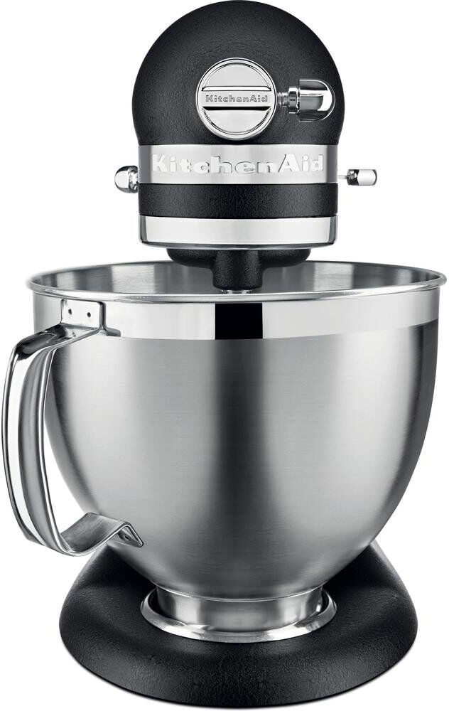 KitchenAid 4.8L Artisan Premium Tilt-Head Mixer with Extra Accessories Black