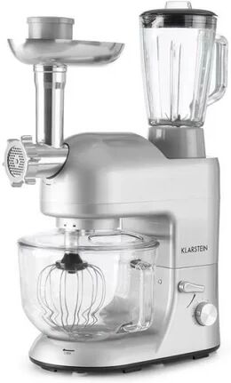 Klarstein Lucia 6-Speed 5.2 L Stand Mixer Klarstein Colour: Silver  - Size: 120 cm H x 80 cm W