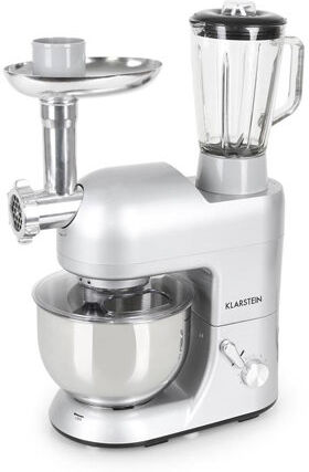 Klarstein Lucia Argentea 6-Speed 5 L Stand Mixer Klarstein  - Size: 27cm H X 27cm W X 40cm D