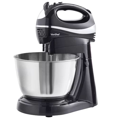 VonShef 2 in 1 5-Speed 3.5L Stand Mixer VonShef 42cm H X 32cm W X 7cm D