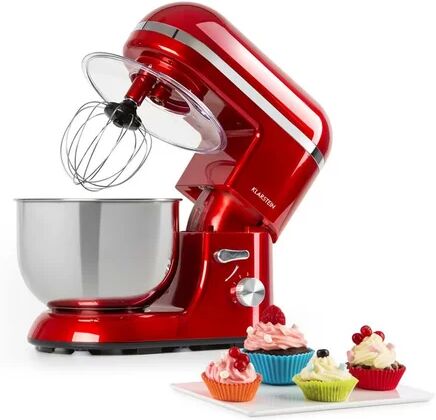 Klarstein Bella Elegance 6-Speed 5L Stand Mixer Klarstein Colour: Red  - Size: H37.5 x W64.5 x D55.5 cm