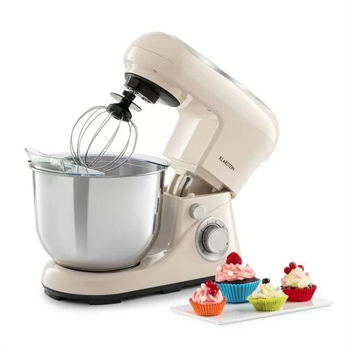Klarstein Bella Pico 2G 6-Speed 5L Stand Mixer Klarstein Colour: Cream  - Size: 55cm H X 128cm W X 15cm D Klarstein Bella Pico 2G 6-Speed 5L Stand Mixer Klarstein Colour: Cream  - Size: 55cm H X 128cm W X 15cm D