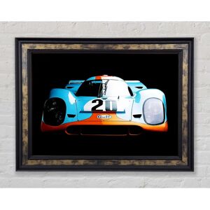 Brayden Studio Ford Gt Super Car - Print gray 21cm H x 29.7cm W