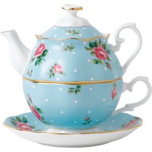 Royal Albert, Polka Blue - Tea For One 500ml blue 18.0 H x 24.0 W cm