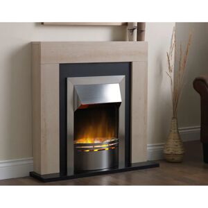 Dimplex Marbello Optiflame Electric Fire Suite, Ready Assembled, 91cm W black 87.0 H x 91.0 W x 22.0 D cm